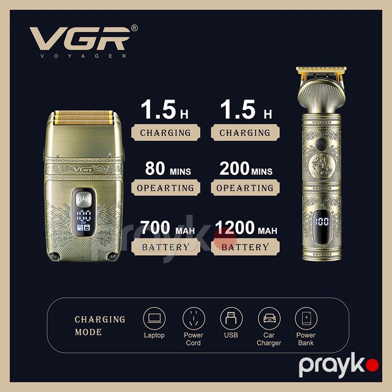 Vgr Saç Qırxan Kişi Üçün Saç Trimmeri Vintage Saç Qırxan Maşın — Usturalar, trimmerler və epilyatorlar, Bakı (5)