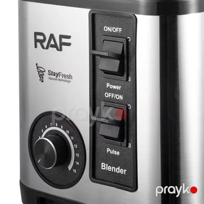 RAF R.2880﻿ - Blender, 2600W Güc, 5L Qab, 15 Sürət Seçimi, İmpulslu Rejim, Buz Doğrama və Kokteyl Funksiyaları — Fitness və simulyatorlar, Bakı (5)