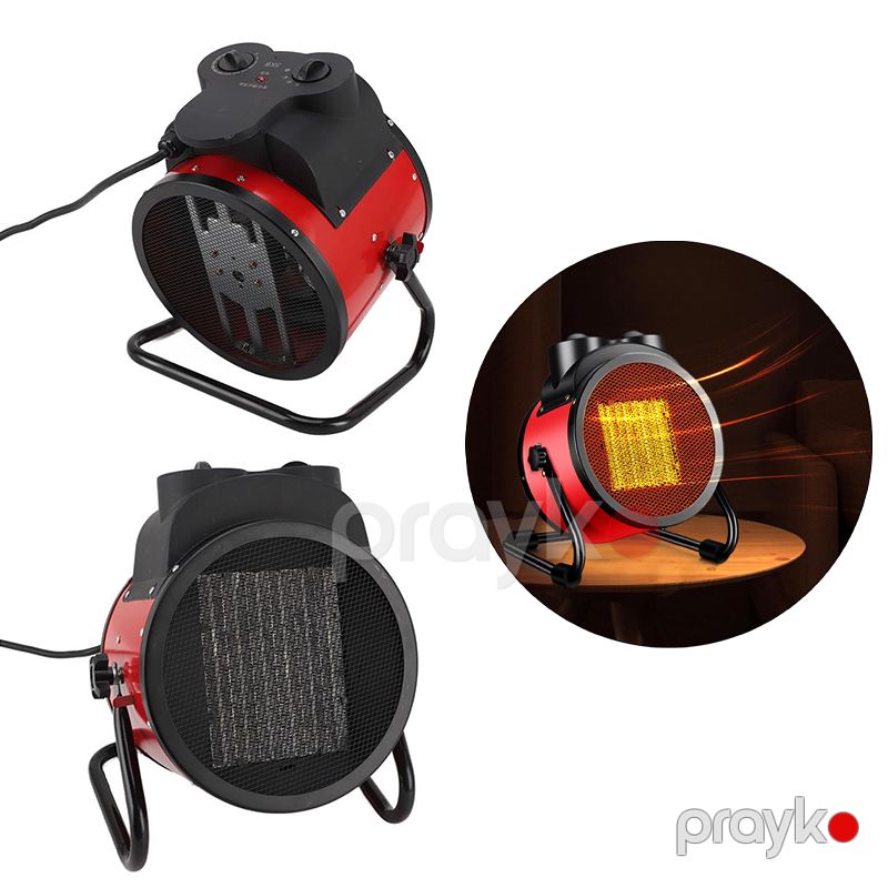 Elektrikli Qızdırıcı 5000W 70‑80k Otaq Üçün Uyğun Yüksək Güclü Otaq Qızdırıcı Kumtel Qırmızı Döşəmə Qızdırıcı — Isıtıcılar və isı ventilatorları, Bakı (4)