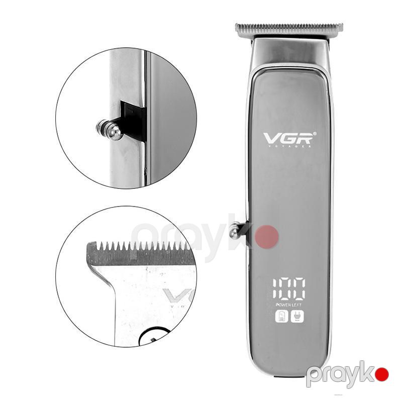 VGR V-909 Elektrikli Saç Kəsicisi Kişilər Üçün Peşəkar Trimmer — Usturalar, trimmerler və epilyatorlar, Bakı (4)