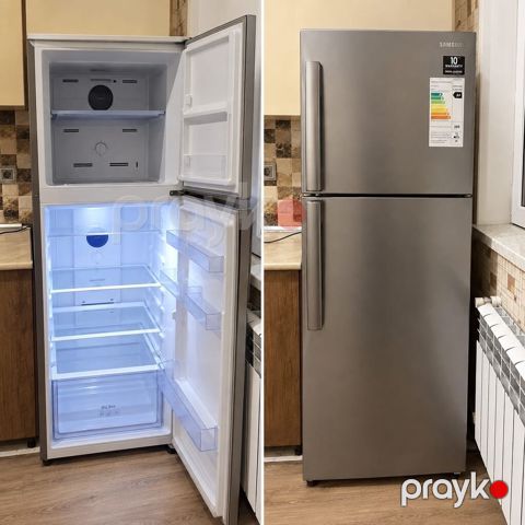 Samsung norfos soyuducu 400₼. İşlək vəziyyətdədir. Ölçü 1.70. Ünvan — Bakı
