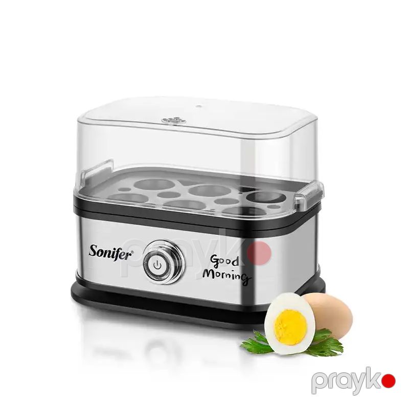 Sonifer SF-1510 Mini Elektrikli Yumurta Bişirən 6 Sürətli Buxar Qazanı Sonifer SF-1510 Buxarlı Yumurta Qazanı — Qablar və mətbəx əşyaları, Bakı (2)