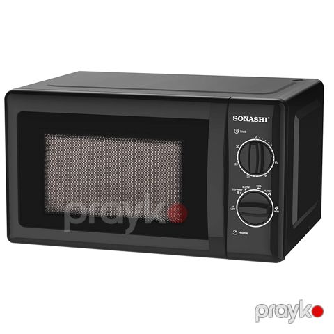 Sonashi Çoxfunksiyalı Elektrikli Mikrodalğalı Soba Manual İdarəetmə İlə Qızdırıcı 700W Gücündə — Bakı