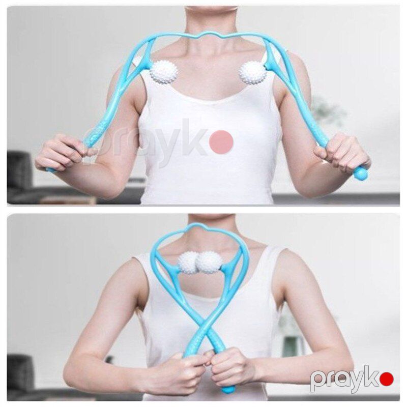 Boyun Masajı üçün Roller Manual İkili Masaj Aləti Əzələ Masajı Rolleri — Masaj aparatları, Bakı (4)