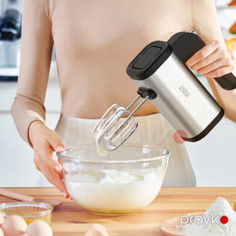 Wınnıng Star ST-5536 Yüksək Keyfiyyətli 5 Sürətli Yumurta Xəmir Çırpıcı Elektrikli Əl Mikseri — Blenderlər, xırdalayanlar və mikserlər, Bakı (3)