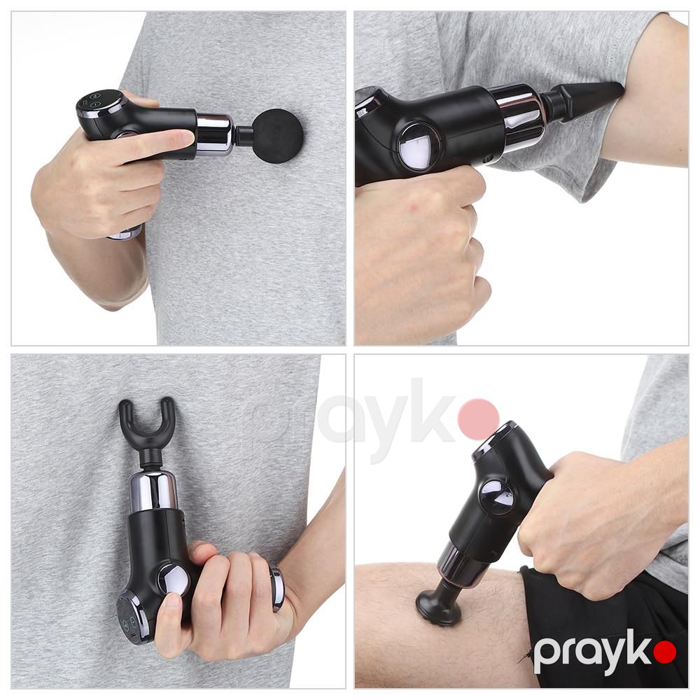 Mini Masaj Aparatı Bədən Çiyin Boyun Ayaq Əzələləri Masajı 32 Sürətli Fitnes Arıqlama Əzələ Vibratoru Masaj Tapançası — Masaj aparatları, Bakı (3)