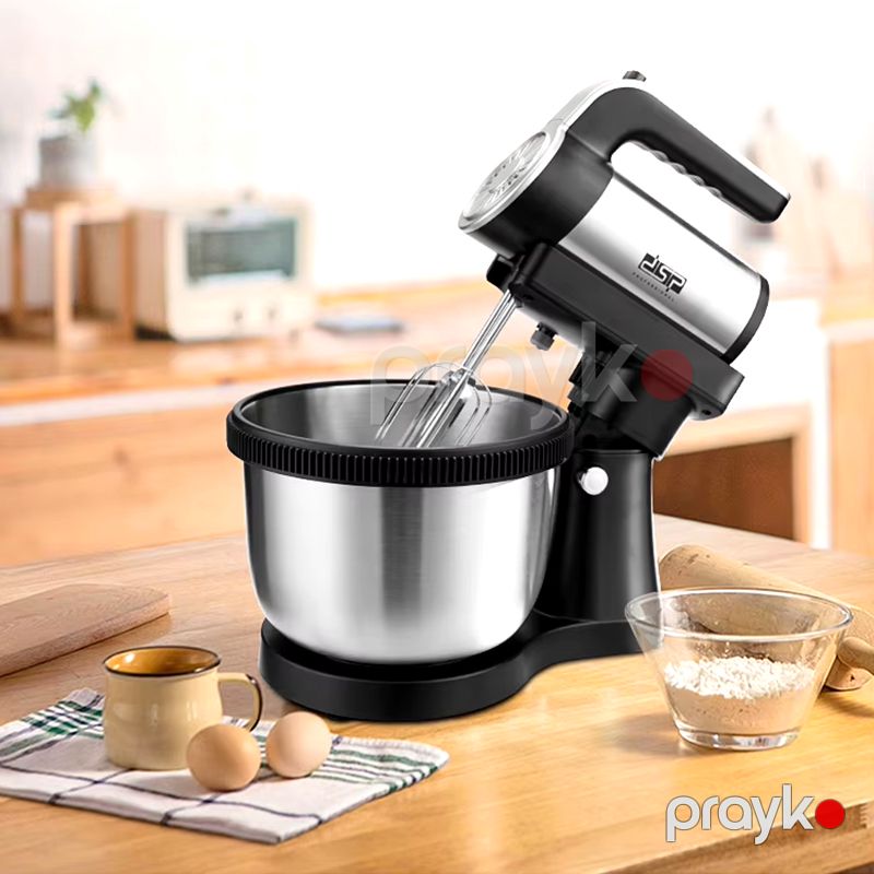 DSP KM-3058 Elektrikli Mikser Xəmir Qarışdırıcı Yumurta Çırpıcı Mikser 400W — Blenderlər, xırdalayanlar və mikserlər, Bakı (2)