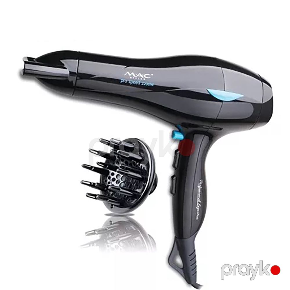 Yüksək keyfiyyətli MAC styler speed Mc-6628 saç qurutma feni 2200Vt — Fən, Bakı (8)