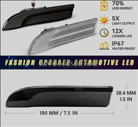 Porsche Panamera aşağı sağ və sol led dönmə işıqları (xənardar edici siqnallar) — Avtomobil işığı, Bakı (3)