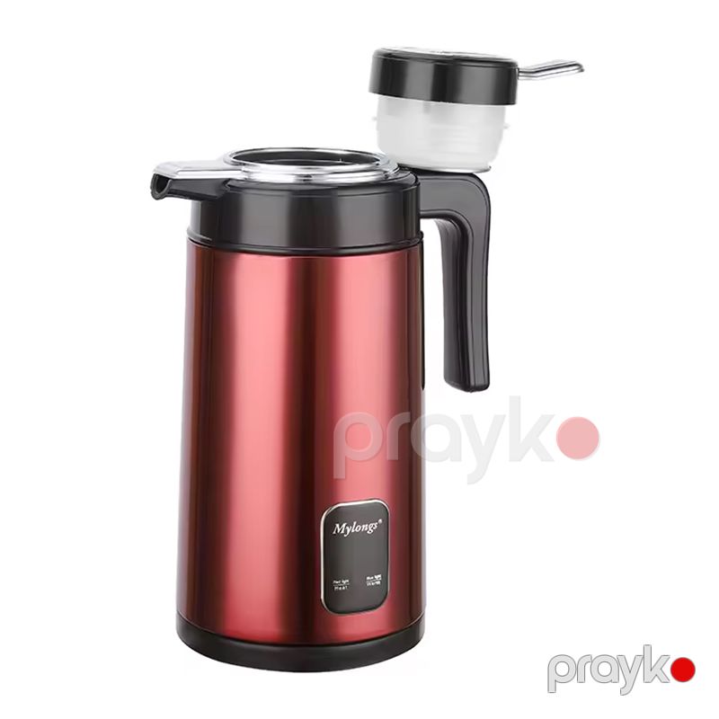 Mylongs MY-3066 Elektrikli Çaydan Paslanmayan Polad Çaydan Böyük Tutumlu 3L Termopot — Samovarlar, Bakı (7)