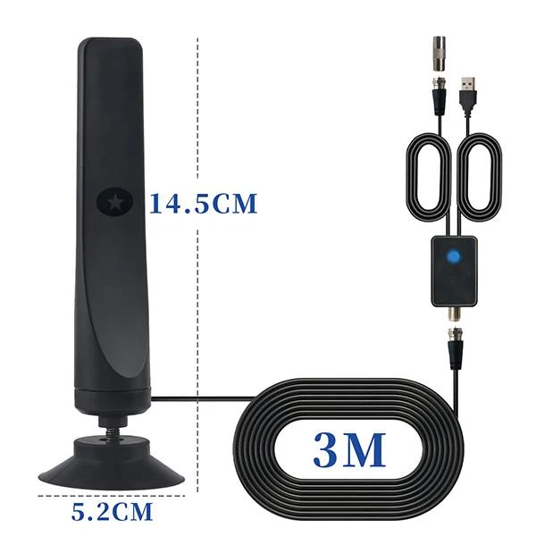 Powerfull Gücləndiricili rəqəmsal TV antenası — Mallar, Bakı (3)