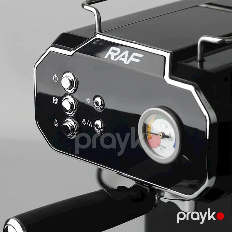Yüksək Keyfiyyətli 15 Bar Təzyiqli 850W Espresso Maşını RAF Elektrikli Professional Kofe Maşını 1.8L R.104B — Digər mətbəx texnikası, Bakı (4)