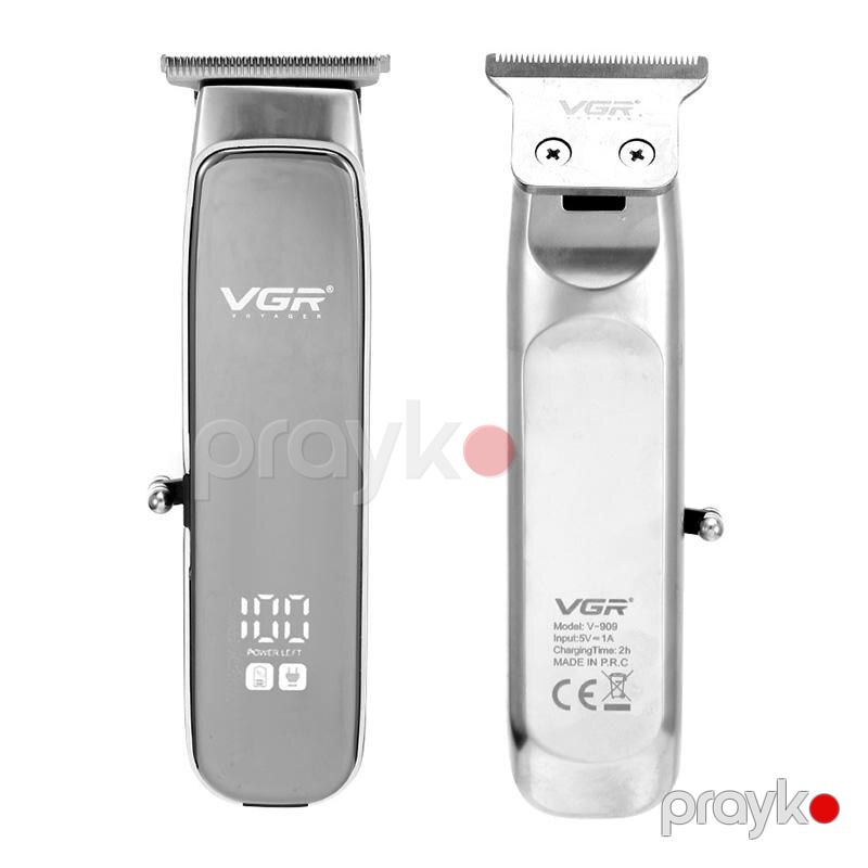 VGR V-909 Elektrikli Saç Kəsicisi Kişilər Üçün Peşəkar Trimmer — Usturalar, trimmerler və epilyatorlar, Bakı (3)