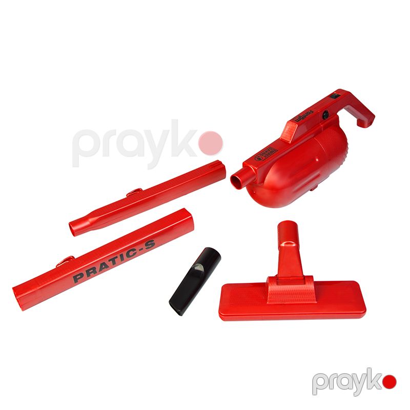 Pratic-S P 1200 Torbasız Şaquli Əl Tozsoranı Praktik Qırmızı Torbasız Tozsoran Yüksək Vaakumlu Elektrik Süpürgesi — Tozsoran, Bakı (6)
