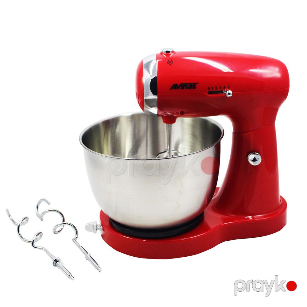 Avinas AV-808 yüksək keyfiyyətli elektrikli professional yumurta və un qarışdırıcı 360° fırlanan stend — Blenderlər, xırdalayanlar və mikserlər, Bakı (2)
