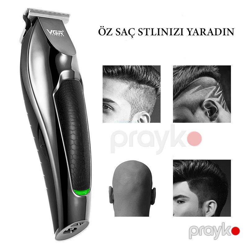 Professional Kişi Saç Kəsmə Makinası Suya davamlı VGR Trimmer Saç Üz və Bədən Maşını — Usturalar, trimmerler və epilyatorlar, Bakı (3)