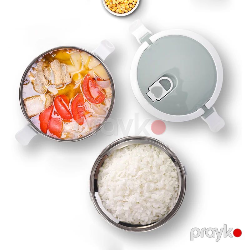 Yemək Saxlama Qabı Paslanmaz Polad Material 4-lü Set — Qablar və mətbəx əşyaları, Bakı (2)
