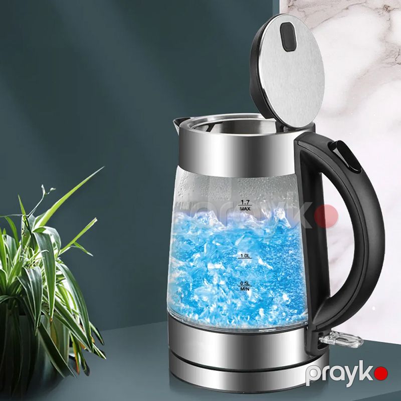 Yeni Dizaynlı RAF Elektrik Çaydanı Yüksək Güclü Şəffaf R.7889 Elektrikli Çaydan 2200W — Elektrik çaydanları və termoslar, Bakı (3)