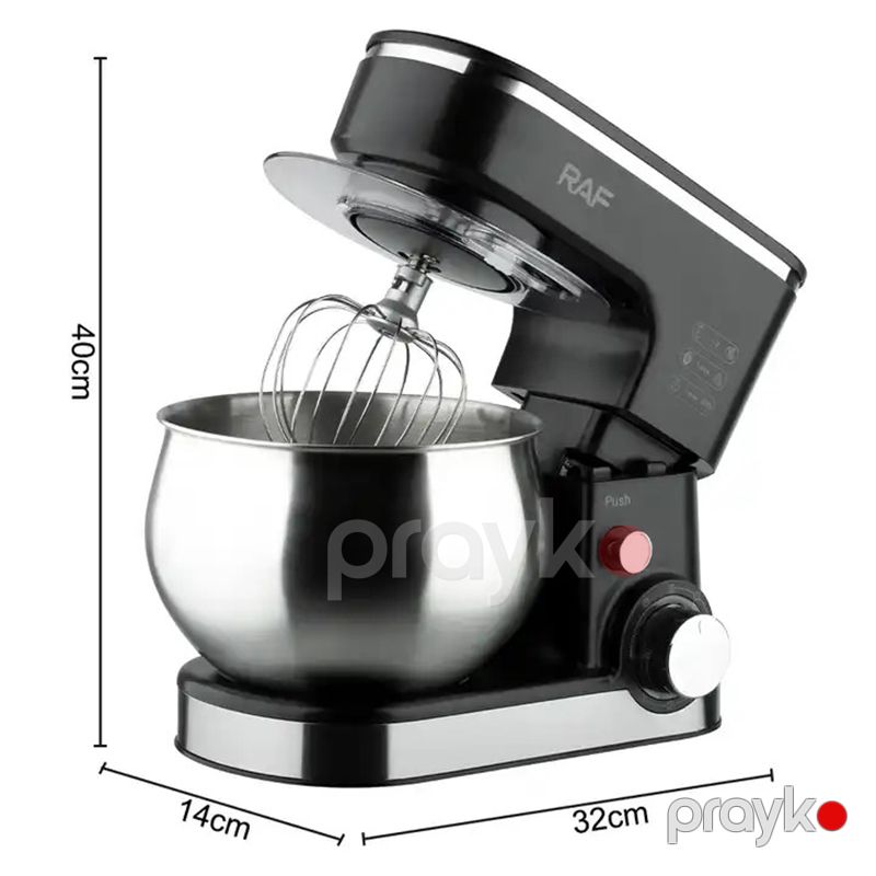RAF 8L Böyük Tutuma Malik Çoxfunksiyalı Yüksək Gücə Malik 1800W Mikser Yumurta Çırpıcı Xəmir Qarışdıran — Blenderlər, xırdalayanlar və mikserlər, Bakı (6)