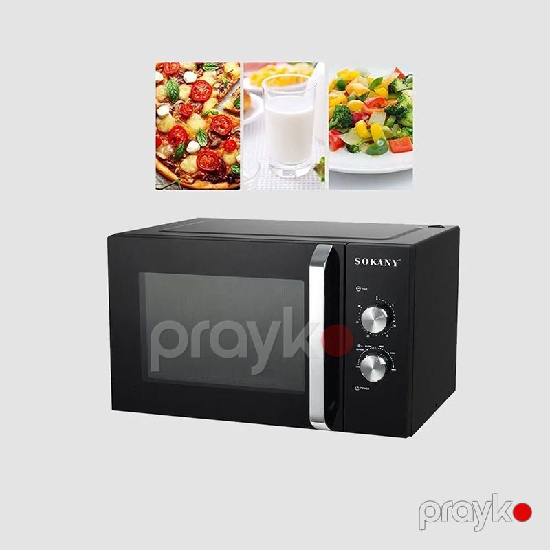 Sokany SK-438 Çoxfunksiyalı Elektrikli Mikrodalğalı Soba Qızdırıcı 1400W — Mikrodalğalı sobalar, Bakı (5)