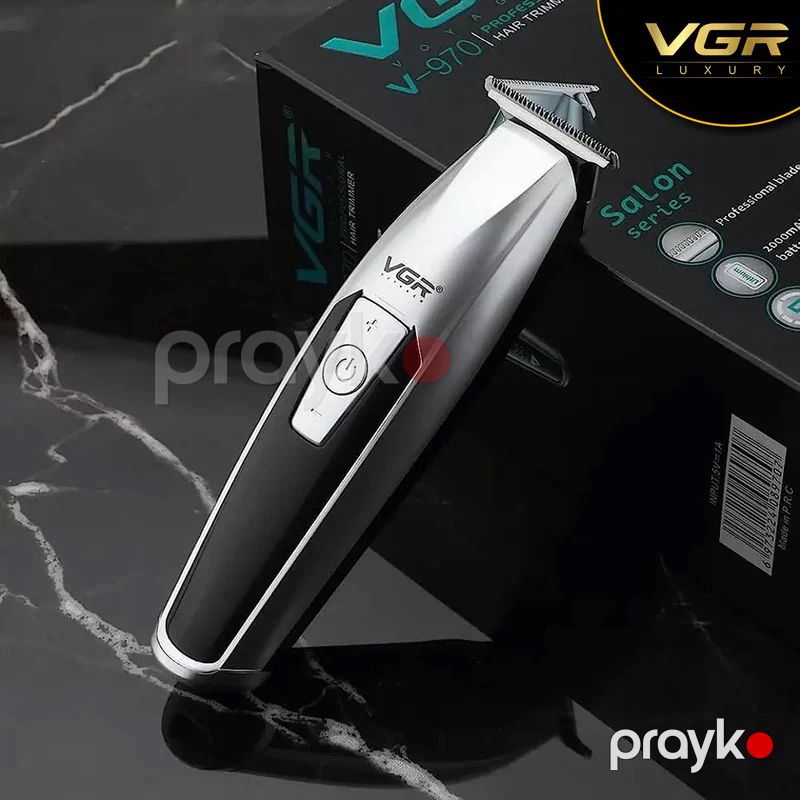 VGR V-970 Professional Kişilər Üçün Trimmer Elektrikli Saç Saqqal Təraş Maşını Ülgüc — Usturalar, trimmerler və epilyatorlar, Bakı (4)