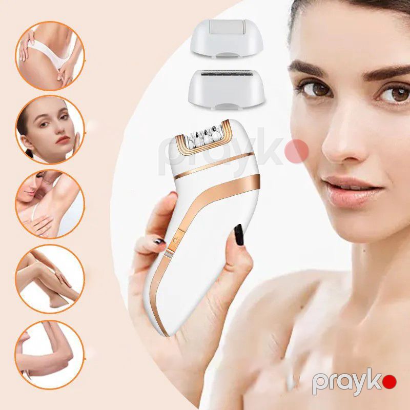 Kemei 3-ü 1arada Epilator Bədən Təraş Aparatı Elektirikli Epilyator — Usturalar, trimmerler və epilyatorlar, Bakı (3)