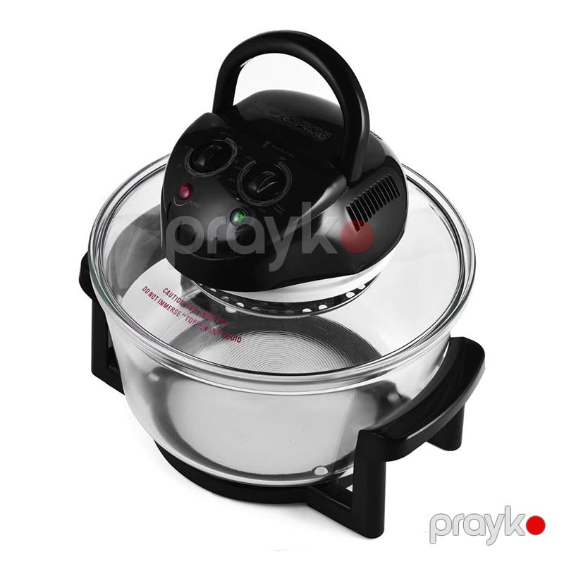 RAF R.5302 Şüşə Hava Fritözü LCD Ekran 3500W Gücündə Dayanıqlı Elektikli Qril Sobası 12L — Digər mətbəx texnikası, Bakı (7)