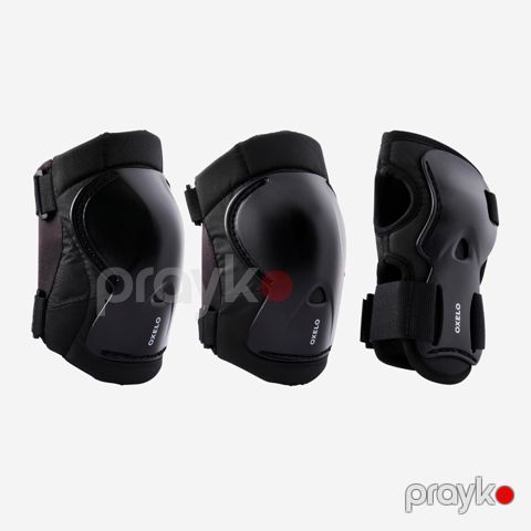 Müdafiə dəsti Decathlon Inline Skate Protection Set, qara, ölçü XXS — Bakı