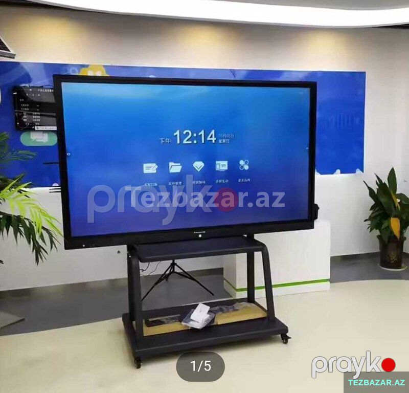 Televizorlar üçün sürülə bilən Təkərli mobil stendlər satılı — Televizorlar, Bakı (8)
