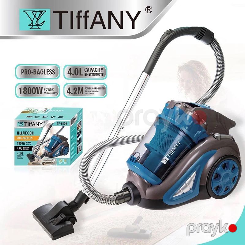 Yeni Unikal Dizaynda Tiffany Blue Torbasız Multi-Siklon Tozsoran 1800W Gücündə Səmərəli Toz Toplayıcı — Tozsoran, Bakı (4)