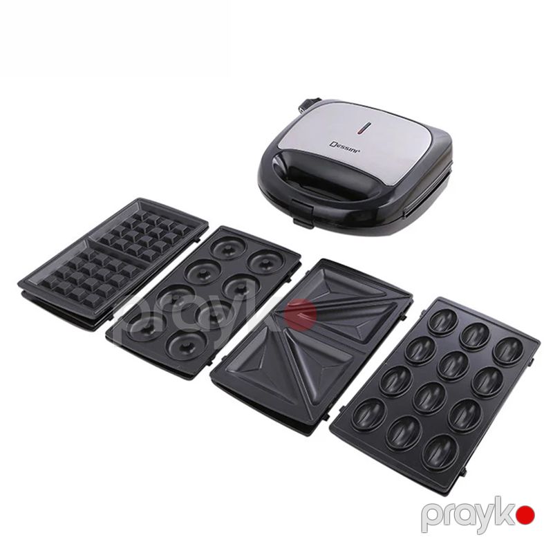 Dessini DS-9550 Toster Yüksək Təziqli Elektrikli Qril Toster Sandviç Biftek İzgaralar Hazırlayıcı Toster 750W — Toster və vaflyasıcı, Bakı (3)
