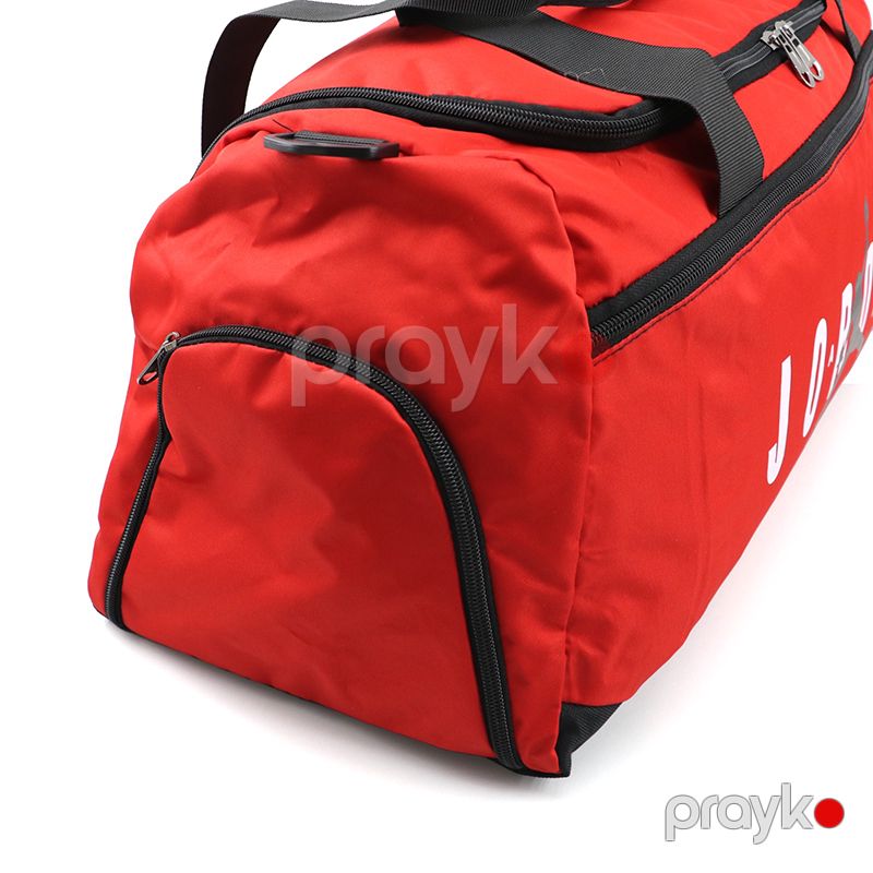 Jordan Sport Səyahət Çantası Unisex İdman Çantası Kiçik Ölçülü Çox Cibli Jordan Sport Çanta Qırmızı Rengli — Çantalar, çamadanlar, cüzdanlar, Bakı (4)