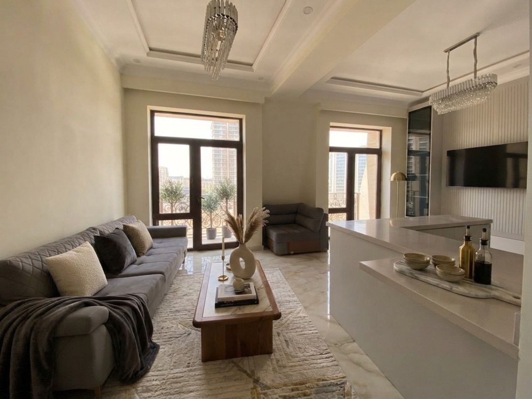 Satılır 4 otaqlı yeni tikili 121.3 m² — Mənzil, Bakı (2)