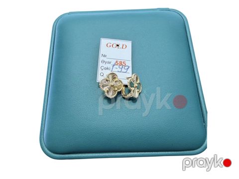Sirğa uşaq üçün 10495_62912863, qızıl 585 əyar VJ757072 — Bakı