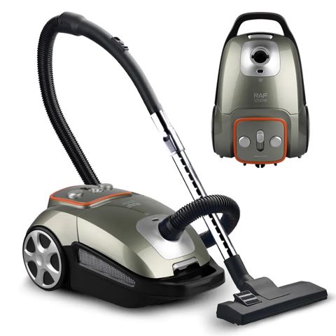 Yüksək Keyfiyyətli RAF Tozsoran 3200W Gücə Məxsus Böyük Tutumlu Tozsoran Dik Durma Özelliyinə Sahib Tozsoran 3L — Home appliances