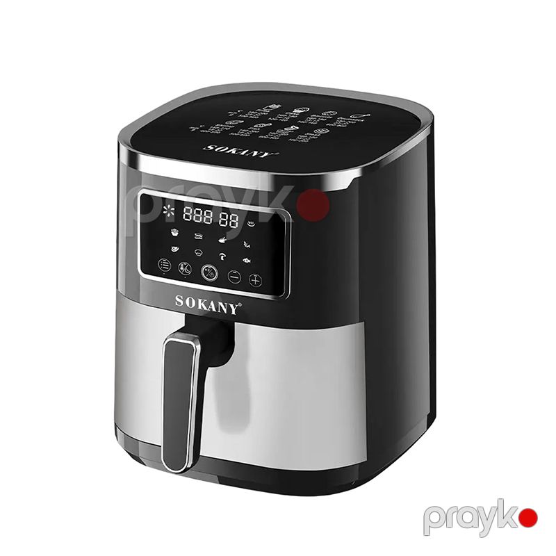 Sokany SK-10052 Hava Fritöz SK-10052 Paslanmayan Polad Fritöz 7L 1700W Çoxfunksiyalı Hava Qril Air frey Fritöz — Digər mətbəx texnikası, Bakı (2)