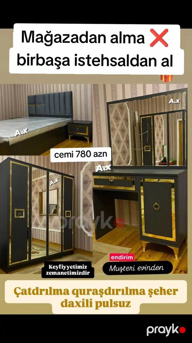 Yataq otağı mebeli — Mebel, Bakı (2)