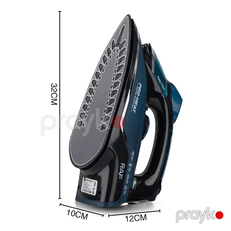 Elektrikli Buxar Ütüsü Davamlı Buxar Özəlliyi İlə Pro Heat 2400W Gücündə Buxarlı Ütü 360ml — Ev texnikası, Bakı (5)