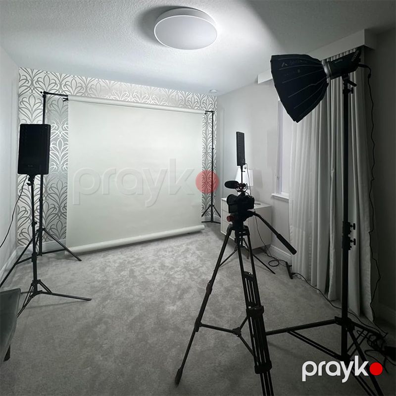 RL19 LED Video İşıq Paneli İşıq, Üçayaqlı Kvadrat Diffuzor İşıq, Stend Fotoqrafiya Lampalı YRL-16 LED Yumşaq İşıq Paneli — Telefonlar və qadjetlər, Bakı (3)