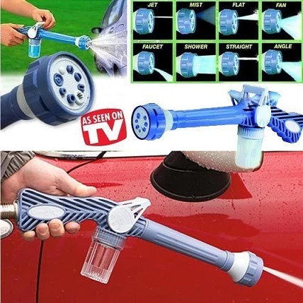 Su şlankları üçün 5 rejimli universal başlıq su və şampunla yumaq üçün – Ez Jet Water Cannon — Mallar, Bakı (2)
