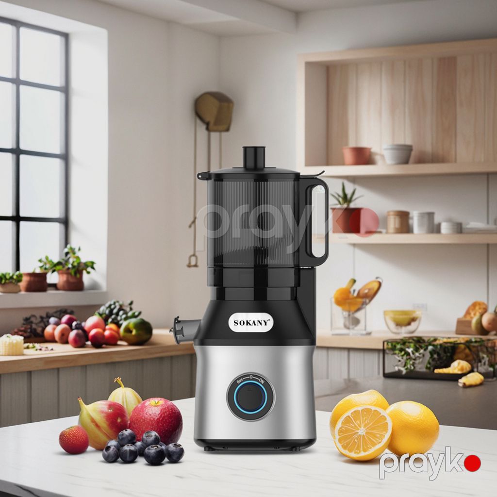 Sokany SK-01015 Şirəçəkən 1.8L Tutumlu və 3 Sürətli İdarəetmə ilə 800W Ağır Şirəçəkən — Digər mətbəx texnikası, Bakı (4)