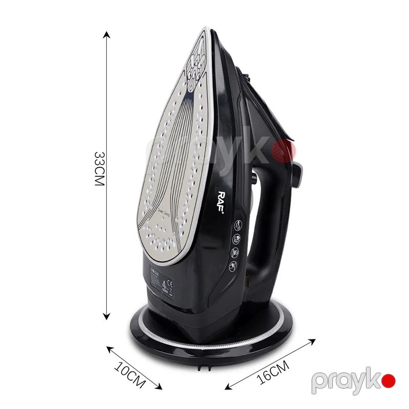 2200W Professional Simsiz RAF Buxarlı Ütü Yapışmaz Altlığa Sahib Yüksək Təzyiqli Şaquli Keramik Buxar Ütüsü Davamlı Peşəkar Ütü — Ev texnikası, Bakı (7)