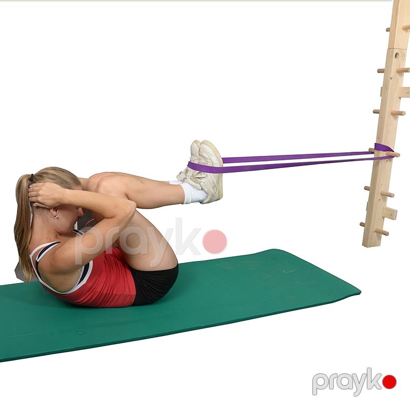 Aspo Elastik Bant 16 - 39 Kq Çəkili Dairəvi Jqut Bənövşəyi Orta Ölçülü Ağırlığa Davamlı Fitness Jqutu — İdman, hobi, istirahət, Bakı (5)