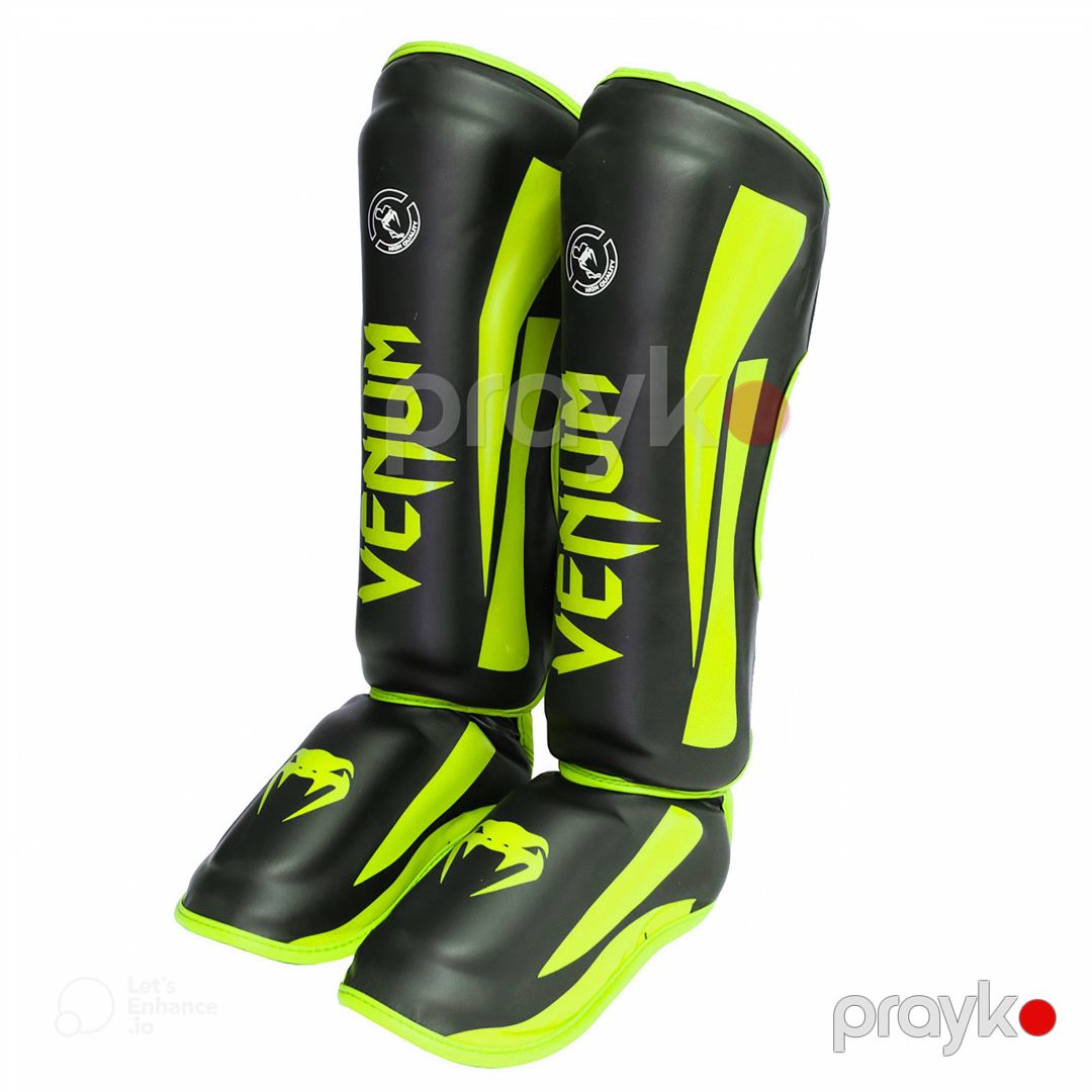 Venum Shin Guard Kingboks MMA Ayaq Qoruyucusu Skintex Dəri Üzlüklü Venum Food Ayaq Qoruyucu — İdman, hobi, istirahət, Bakı (7)