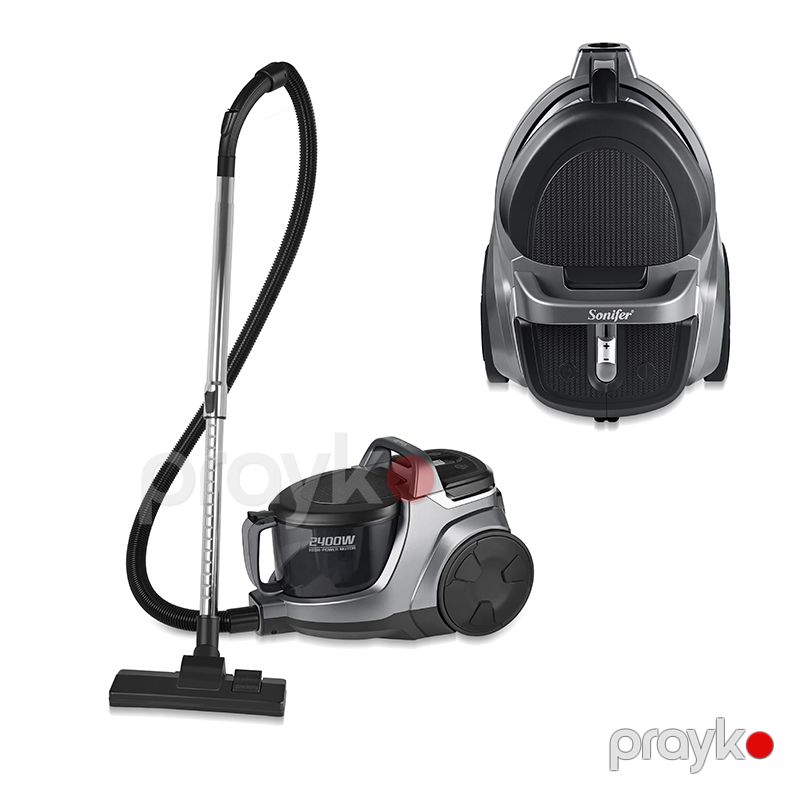 Sonifer SF-2272 Torbasız Tozsoran 2400W 24KPa Elektrikli süpürge Hepa filtre 3L Tozsoran — Tozsoran, Bakı (2)