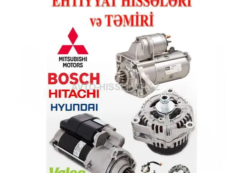 Dinamo starter təmiri — Bakı