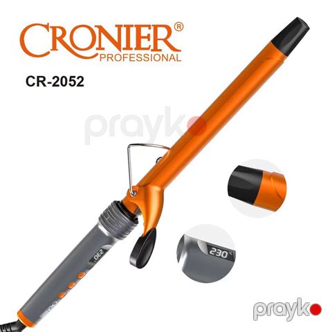 Cronier CR-2052 Elektrikli Saç Buran Fen Maşa Havalı Buruq Saçlar Buruq Feni — Bakı