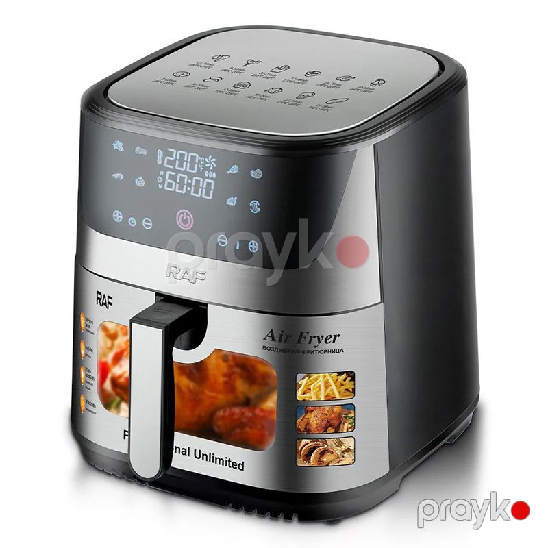 RAF R.5351 Sensorlu Ekranlı Elektrikli Qızardıcı 1500W Gücündə Böyük Tutumlu 8.50L — Digər mətbəx texnikası, Bakı (2)