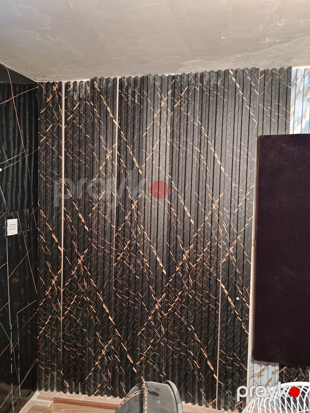 Məhsul: Dekorativ 3D divar panelləri (riblənmiş/lamelli tekstura) — Plitka və örtü materialları, Bakı (2)
