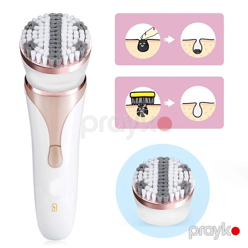Xanımlar Üçün Çoxfunksiyalı Elektrikli 4-ü 1-də Ağrısız Epilator Dəsti Kemei Tam Bədən Epilyasiya Cihazı Multi Masaj Aləti — Usturalar, trimmerler və epilyatorlar, Bakı (4)